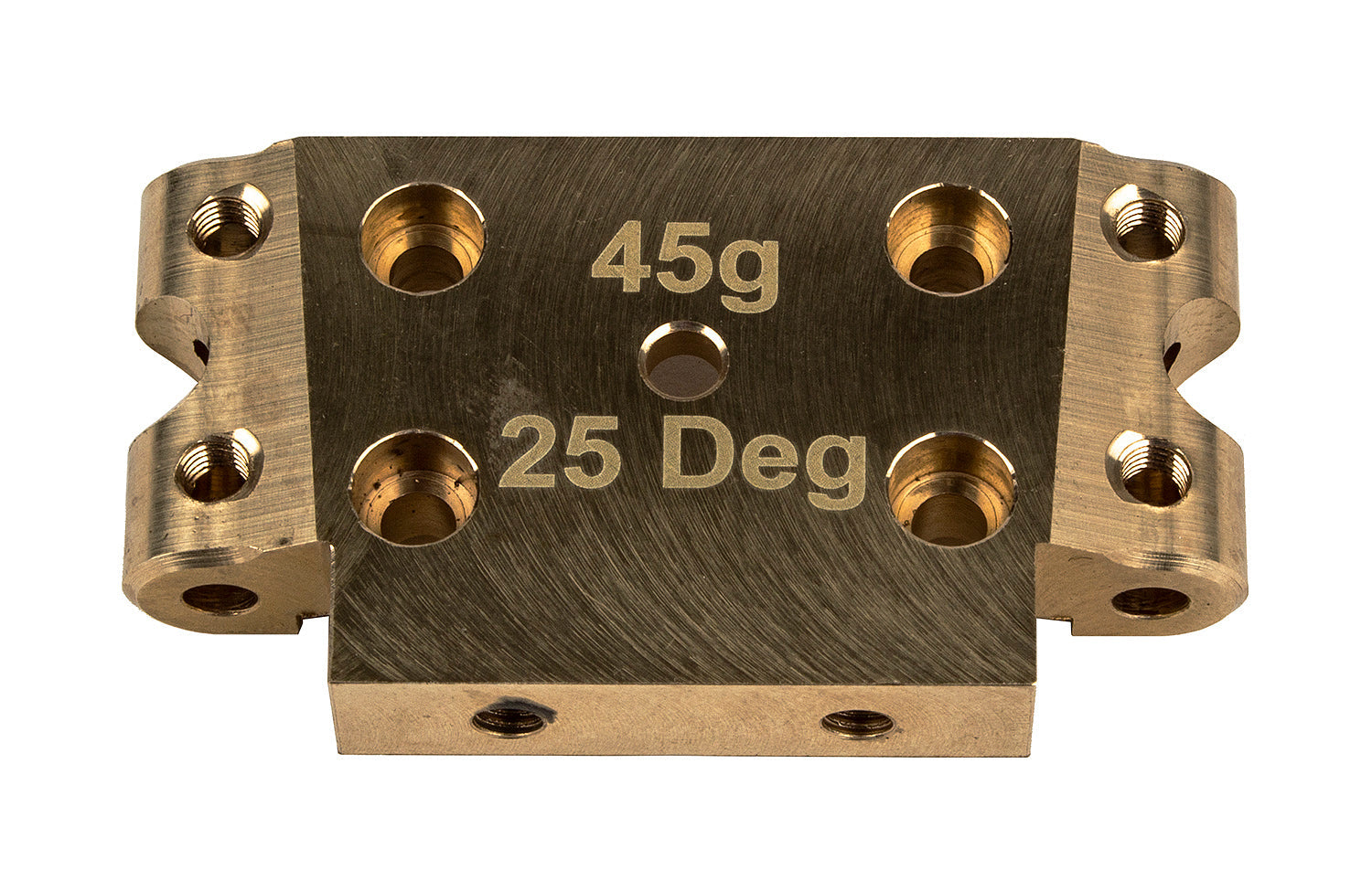 Team Associated Factory Team DR10 / SR10 / RB10 Brass Front Bulkhead 25deg - ASC72007