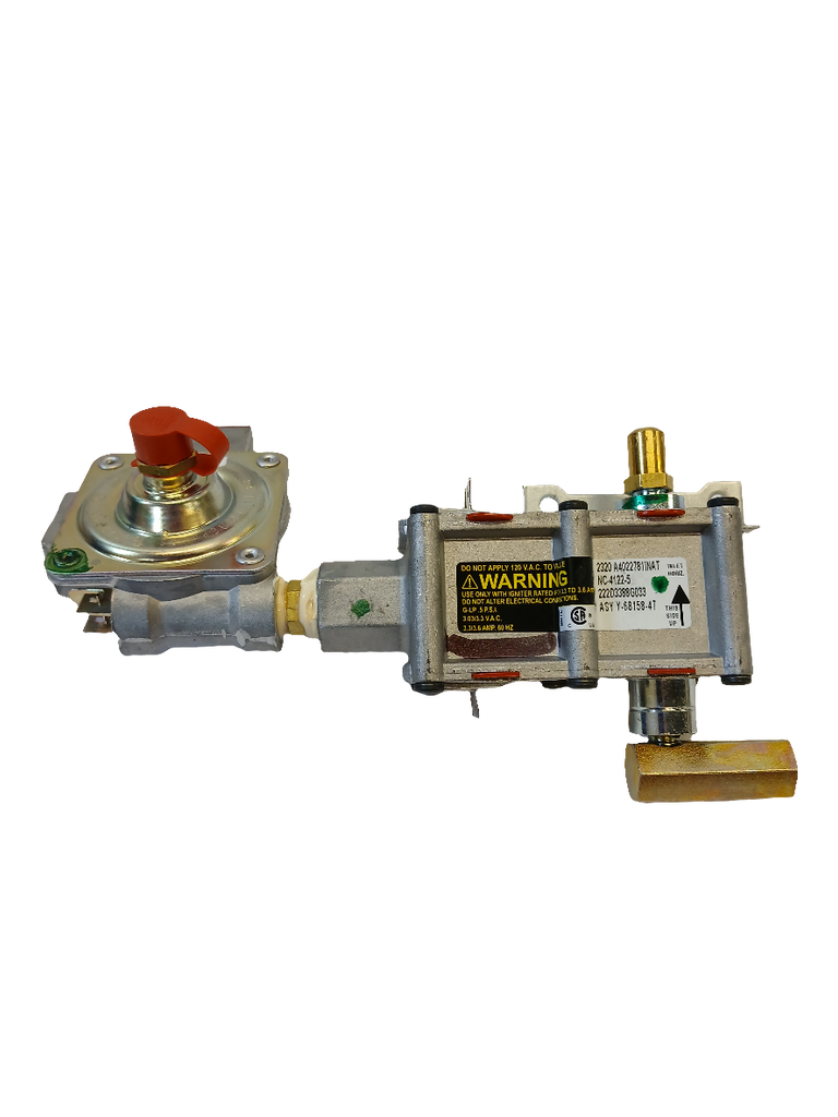 GE WS01F09619 Gas Control Valve — Range Oven Won't Heat? Direct OEM Replacement