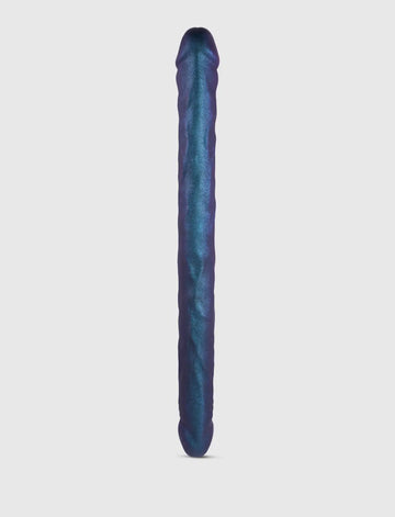Double-ended realistic dildo Strap-on-Me with lifelike texture and ergonomic design for versatile and comfortable use