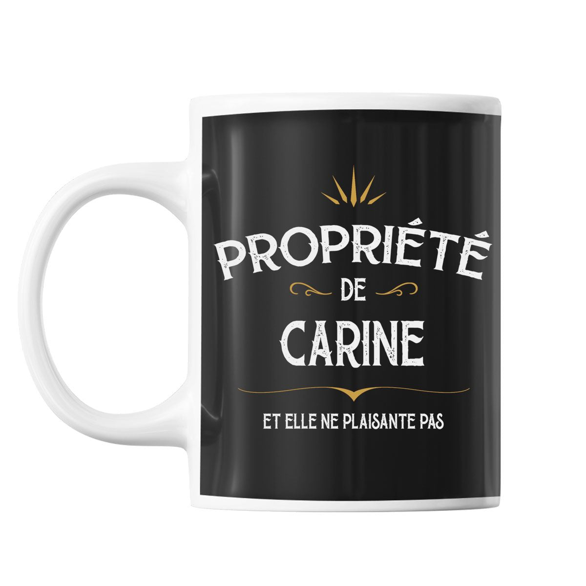 Mug propriété de Carine - Planetee