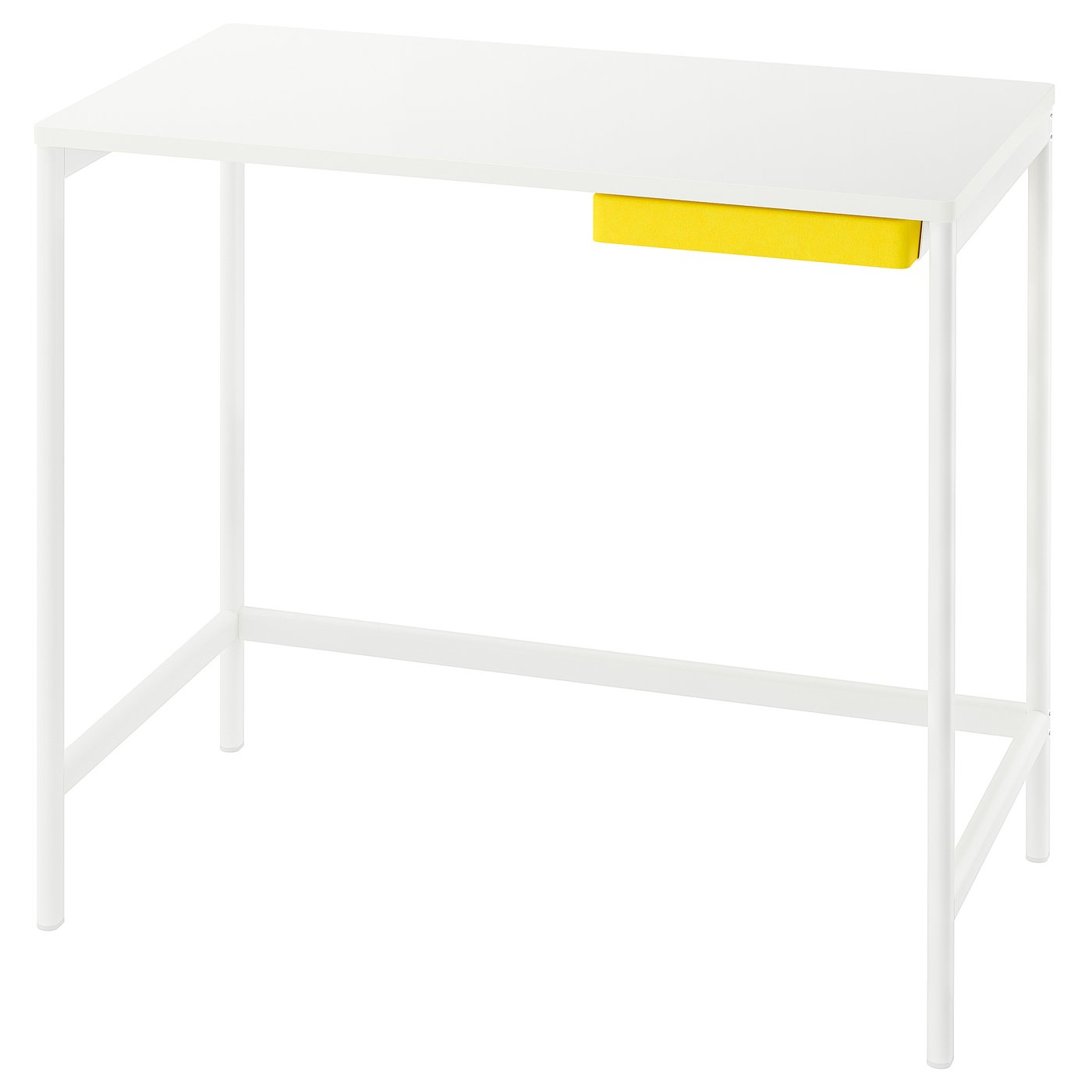 ENKROKEN desk, white, 85x56x72 cm