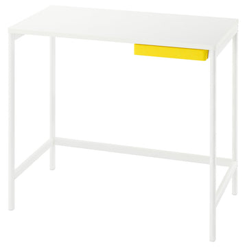 ENKROKEN desk, white, 85x56x72 cm