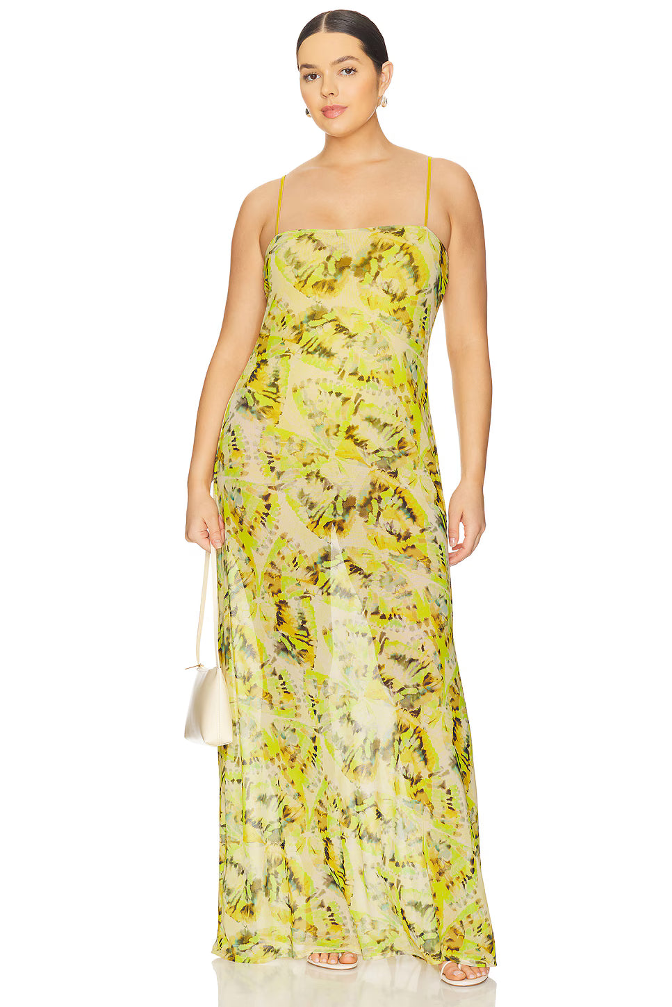 FWRD Shea Dress In Iime Wing