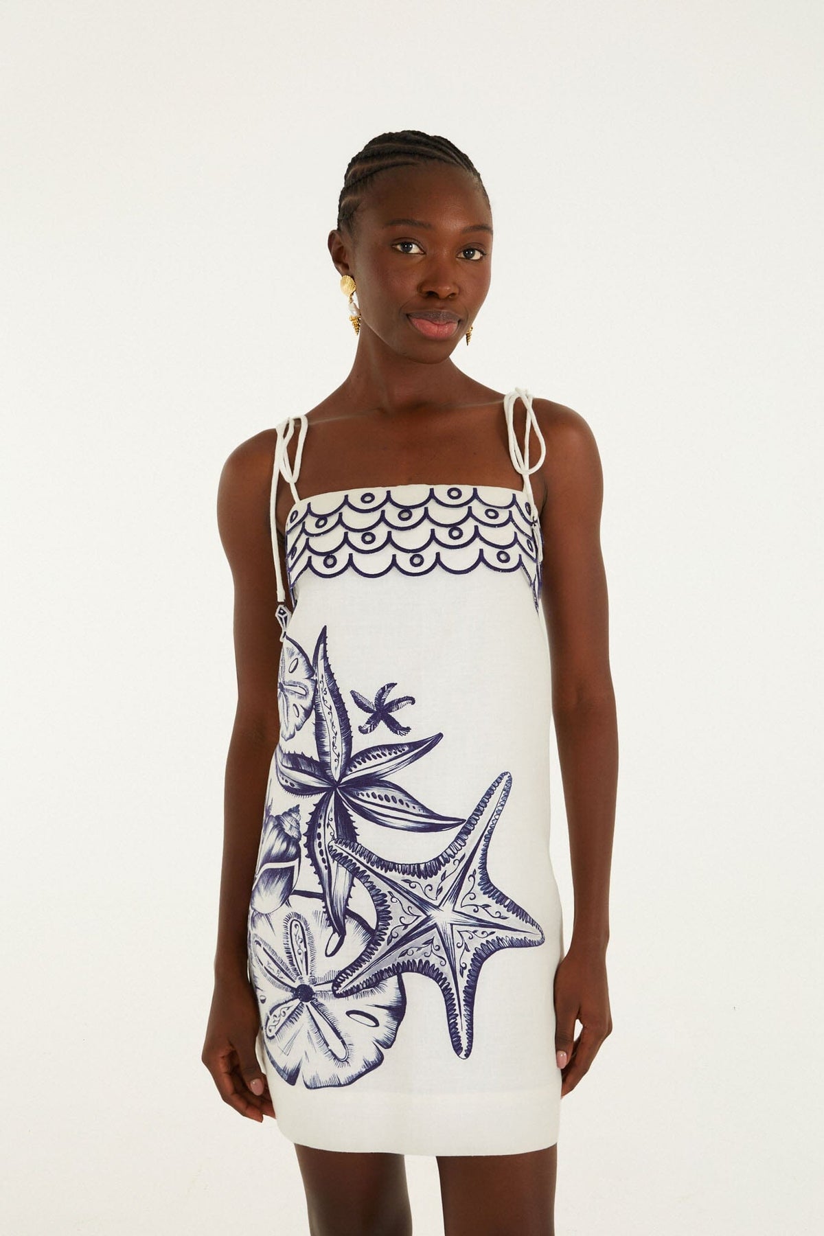 Off-White Coast Stars  Mini Dress