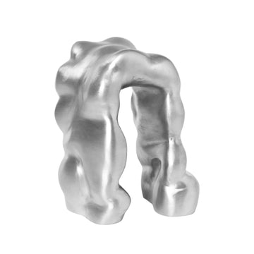 Dekoracja MORF SCULPTURE szczotkowane aluminium – ferm LIVING