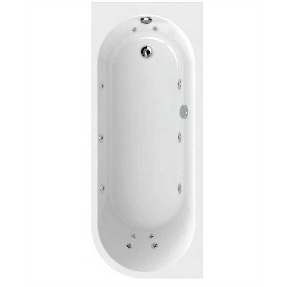 ARC Single Ended Left Hand 12 Jet Whirlpool Bath & Panel