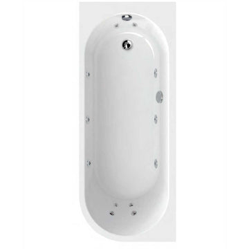 ARC Single Ended Left Hand 12 Jet Whirlpool Bath & Panel