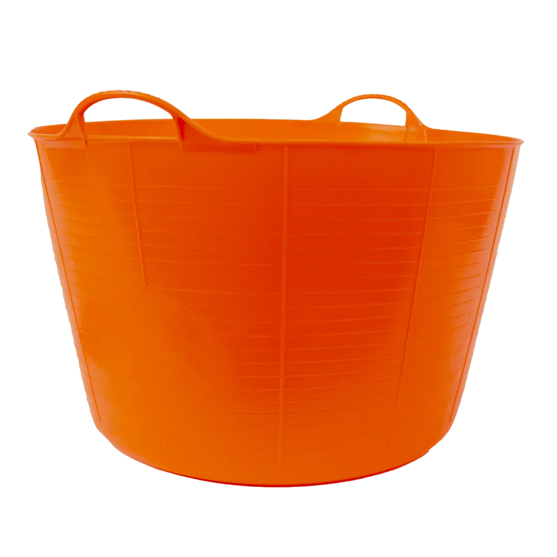Red Gorilla Tub® Flexible Tubtrug 75L – Orange  Large Flexible Storage Tub | Horse Feed Tub