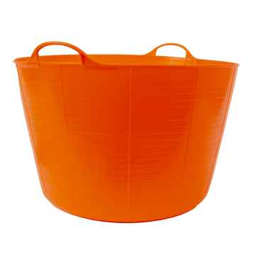 Red Gorilla Tub® Flexible Tubtrug 75L – Orange  Large Flexible Storage Tub | Horse Feed Tub