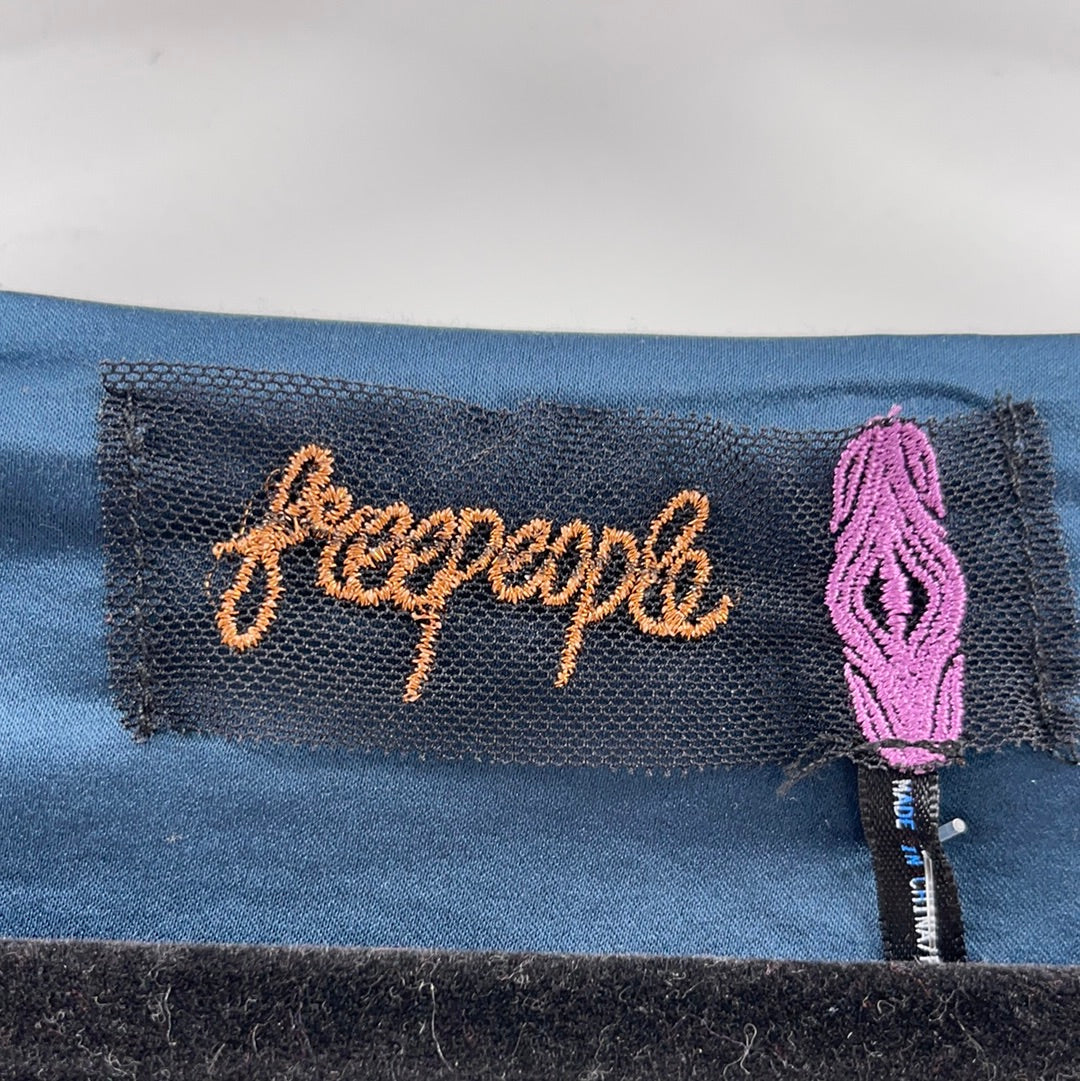 Free People Midnight Blue Sequin Dress (Sz 2)