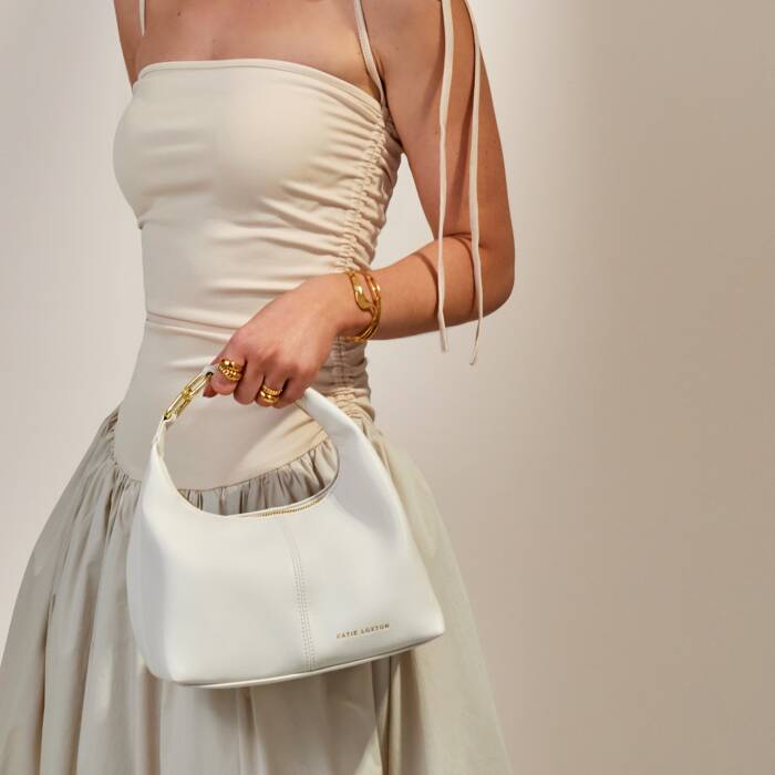 Katie Loxton Meela Multiway Bag in Off White