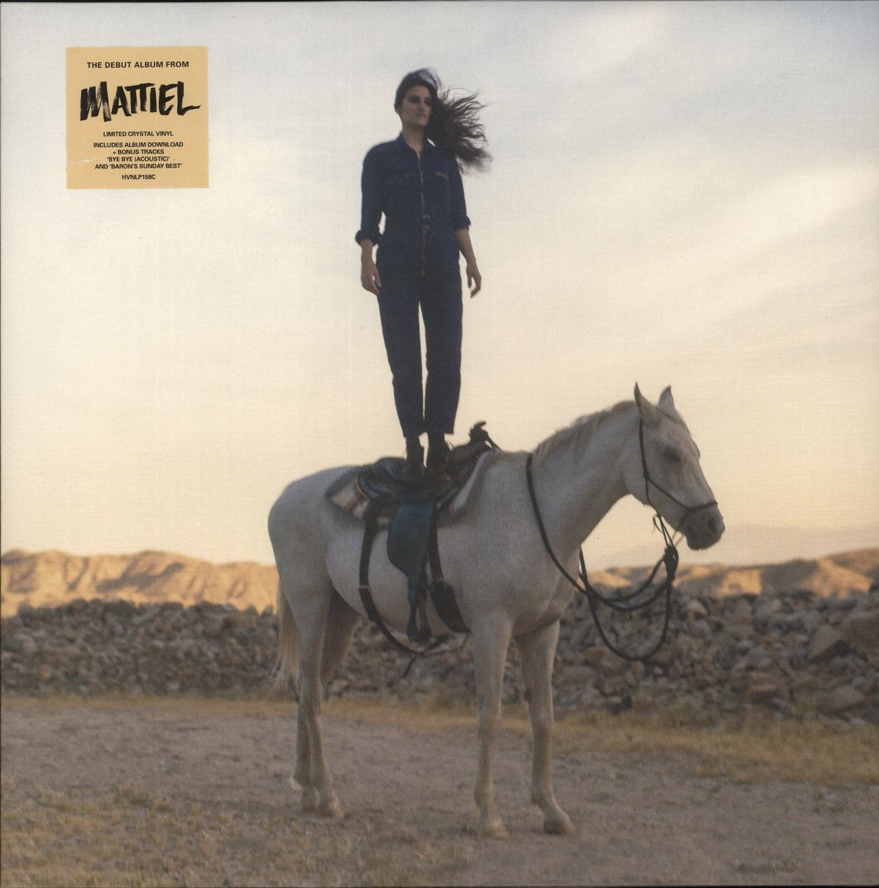 Mattiel Mattiel - Clear Vinyl UK vinyl LP album (LP record) HVNLP158C