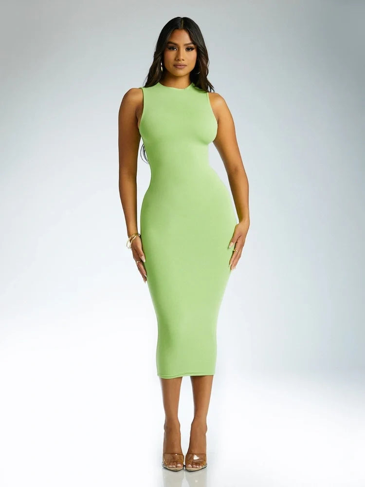 NW Sleeveless Midi Dress