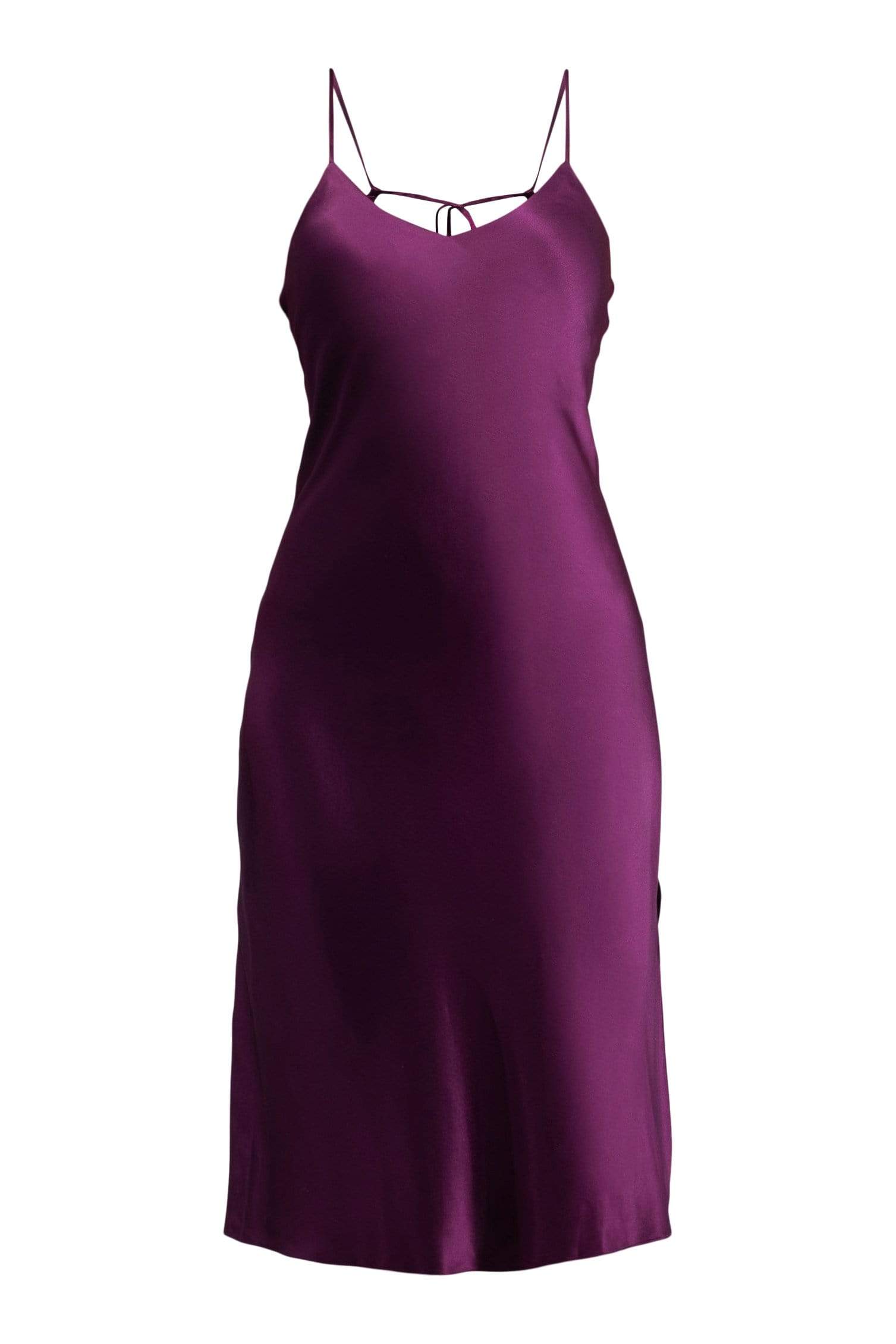 Slip Dress The Sunday Silk Slip Dress (Adjustable Straps and Built In Bra) lunya morgan lane