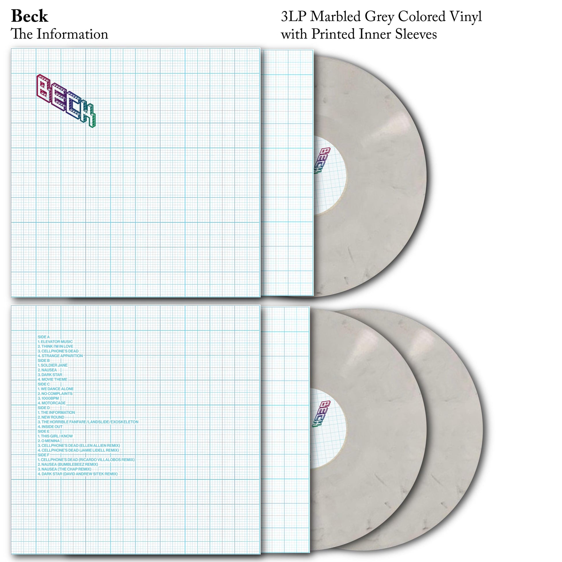 Beck - The Information 3LP Vinyl Record