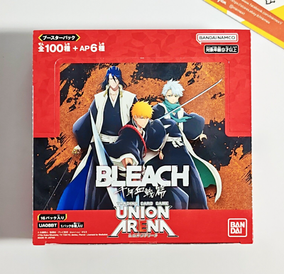 Union Arena Bleach Booster Box Factory Sealed Bandai 2023 Japanese