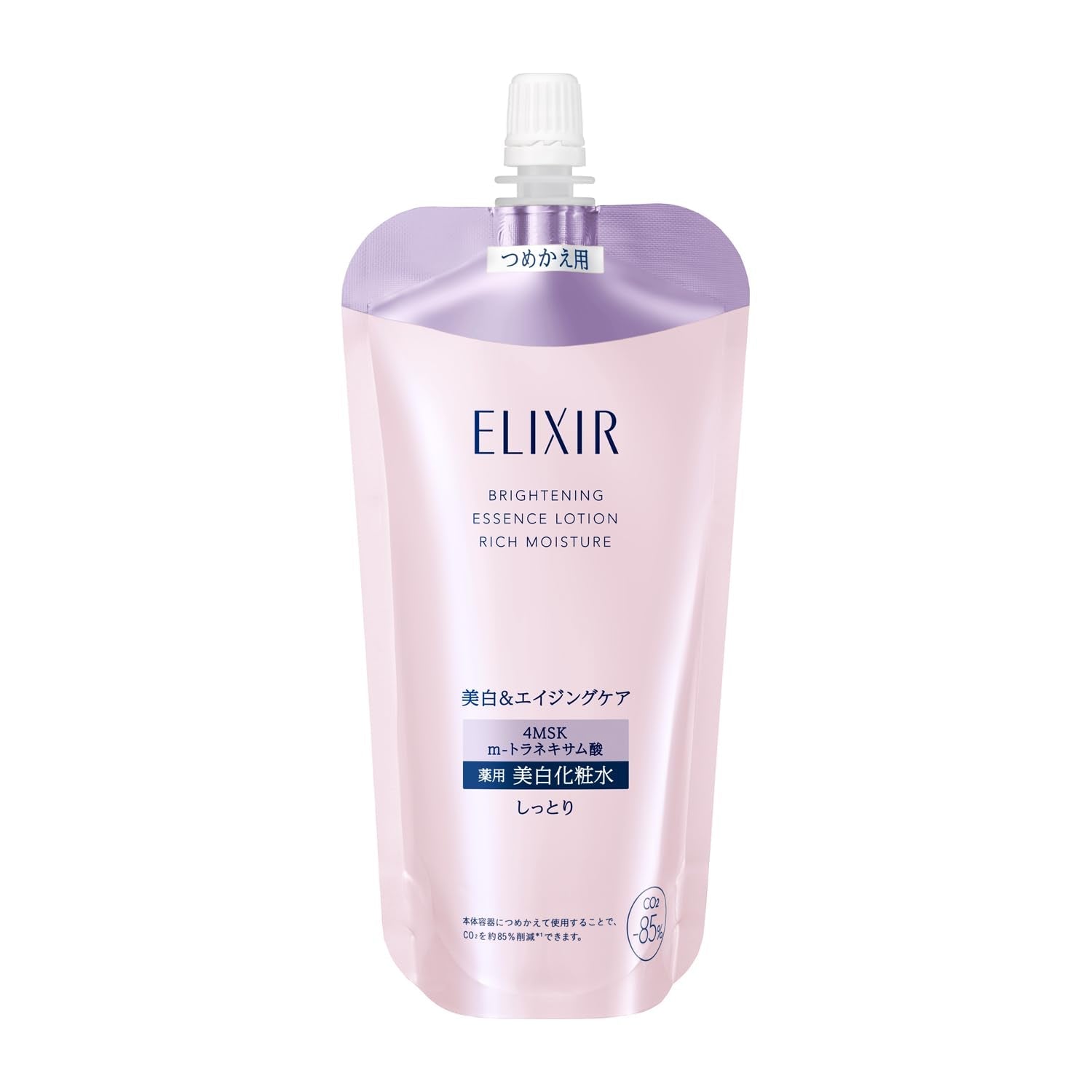 Shiseido ELIXIR Brightening Moist Lotion Rich Refill 150mL (Aqua Floral Scent) - WAFUU JAPAN
