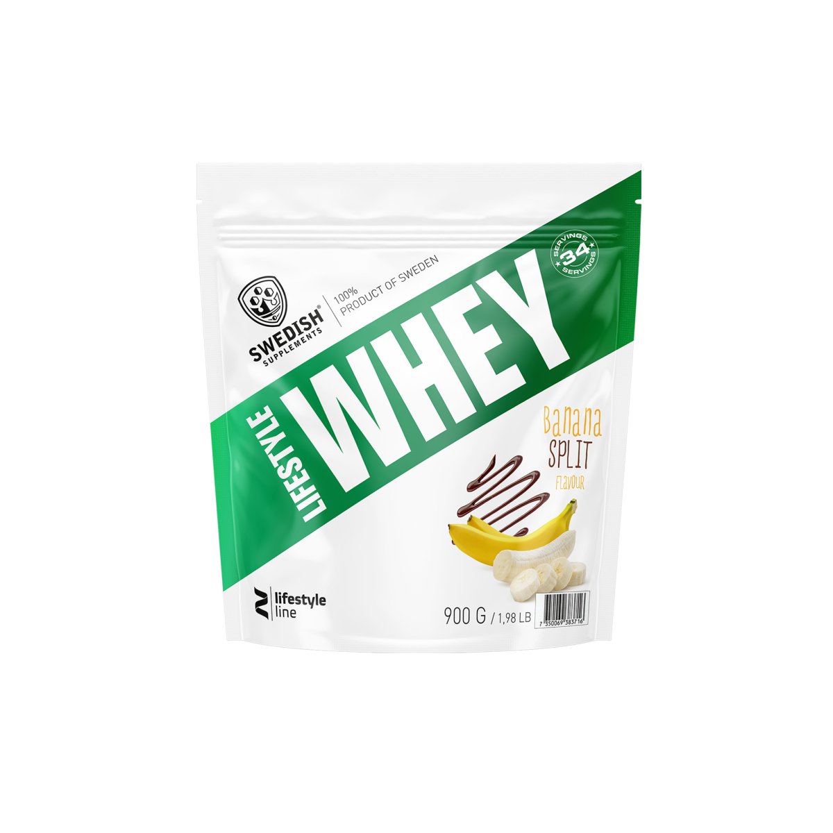 Swedish Supplements Lifestyle Whey 900 gram-Highwhey.no