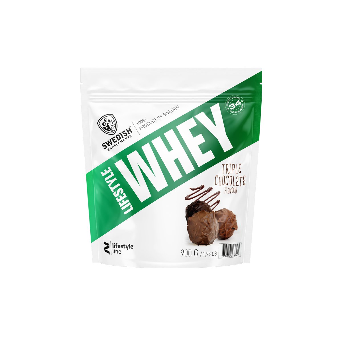 Swedish Supplements Lifestyle Whey 900 gram-Highwhey.no