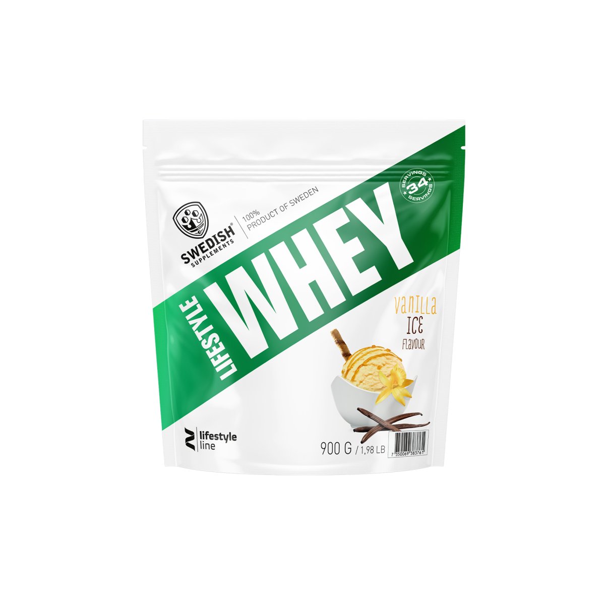 Swedish Supplements Lifestyle Whey 900 gram-Highwhey.no