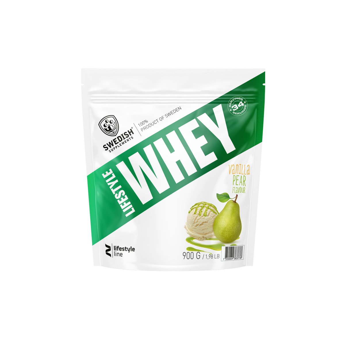 Swedish Supplements Lifestyle Whey 900 gram-Highwhey.no