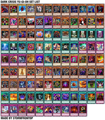 Yu-Gi-Oh Dark Crisis (DCR) Set List by Stormfrontdp on DeviantArt